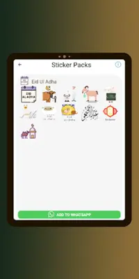 Islamic Chat Stickers & Duas android App screenshot 0