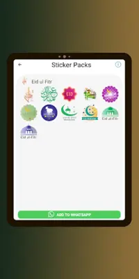 Islamic Chat Stickers & Duas android App screenshot 1